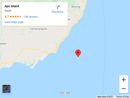 apo island map
