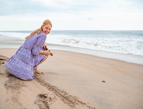 Baby Sea Turtle Release in Puerto Escondido