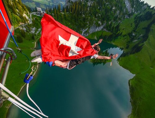 Bungy Jump Stockhorn