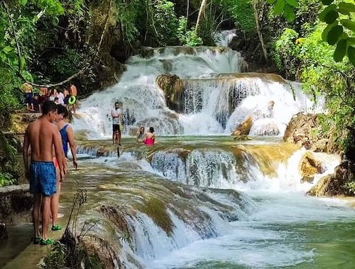 COPALITILLA WATERFALLS IN OAXACA