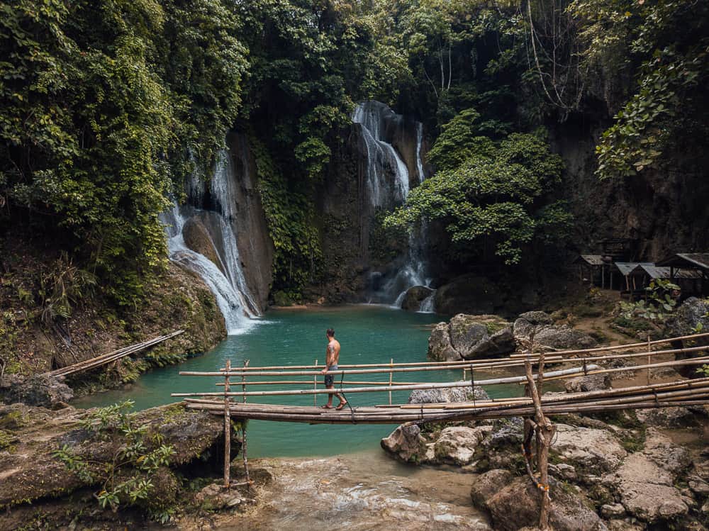 dimiao twin falls, dimiao falls, pahangog falls, dimiao falls bohol, dimiao twin falls in bohol, best bohol waterfalls, bohol waterfalls, best waterfalls in bohol, bohol tourist attractions