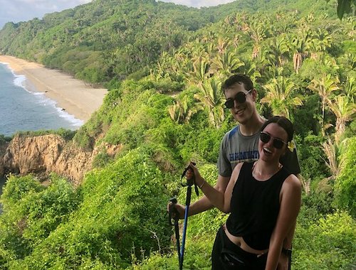 EcoHike experience through the jungle mountains and hidden beach