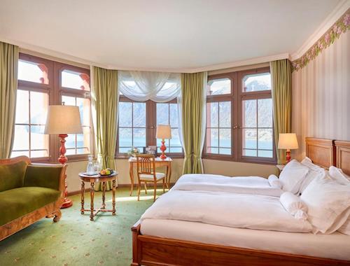 Room at Hotel Giessbach in Brienz