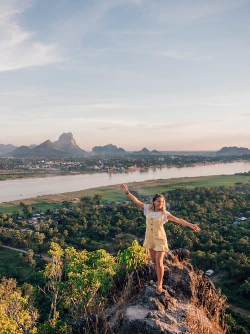 Backpacking Myanmar - 2 Week Myanmar Itinerary 65 hpan pu mountain, hpan pu pagoda, hpa-an things to do, mt hpan pu, mount hpan pu