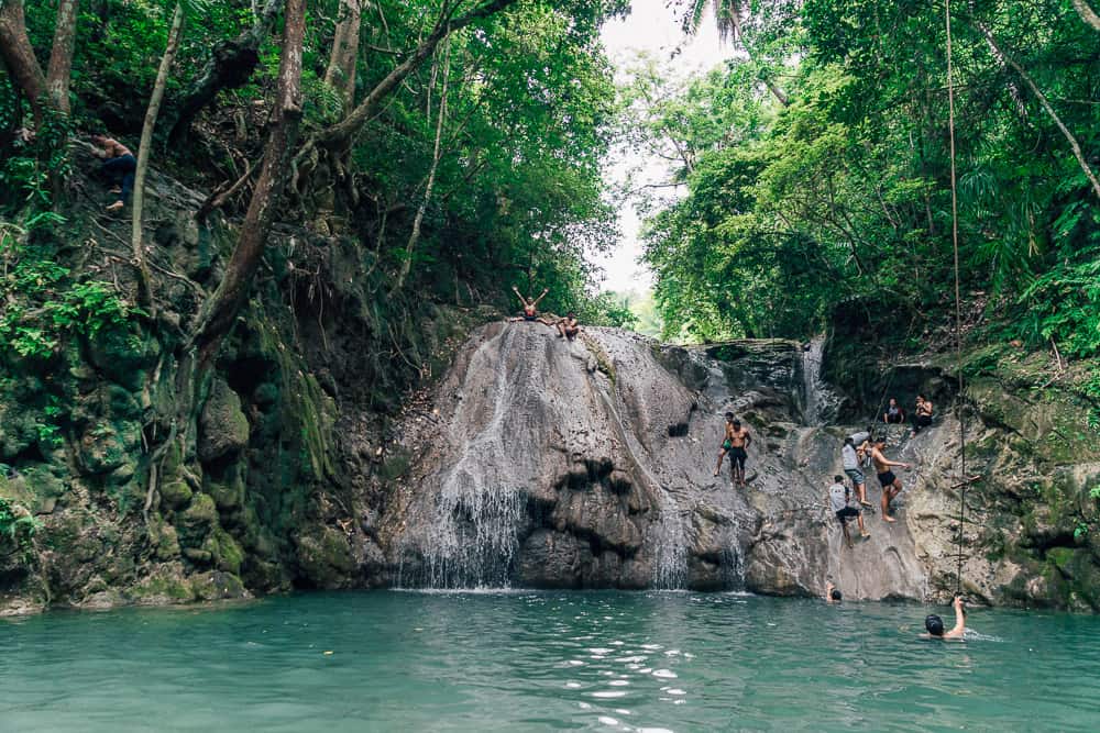 ingkumhan falls, ingkumhan falls bohol, best bohol waterfalls, waterfalls in bohol, bohol waterfalls