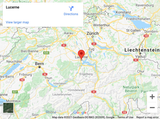 lucerne map