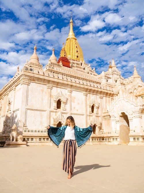 Backpacking Myanmar - 2 Week Myanmar Itinerary 11 things to do in bagan, what to do in bagan, bagan, bagan tour, e bike bagan, bagan travel, bagan temples, bagan attractions, new bagan, old bagan, bagan itinerary, sunset bagan, ananda temple