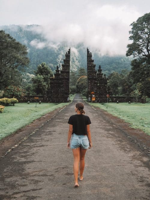 The ULTIMATE 2 Week Bali Itinerary For First-Timers 10 bali gates, bali gates bedugul, bedugul, lake buyan, iconic bali gates, handara golf resort bali, handara golf resort, handara resort and golf, handara golf and resort