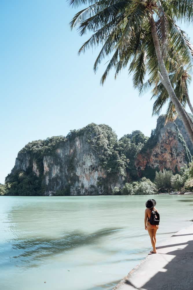 best beaches in krabi, tonsai beach, krabi beach, things to do in krabi, railay beach krabi, railay beach west, west railay beach, east railay beach, railay east beach, raliay viewpoint