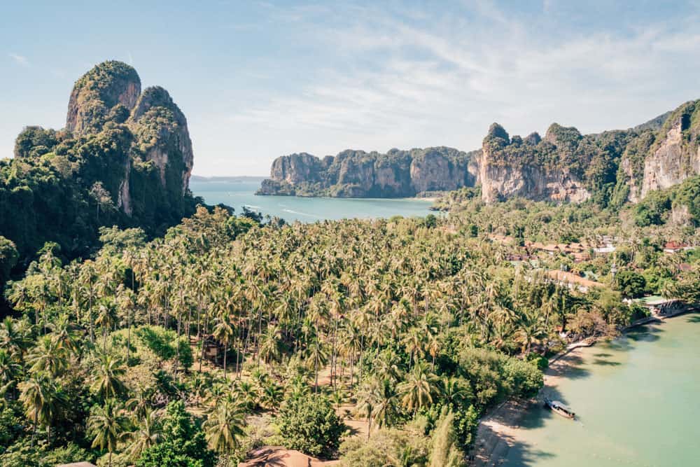 best beaches in krabi, tonsai beach, krabi beach, things to do in krabi, railay beach krabi, railay beach west, west railay beach, east railay beach, railay east beach, raliay viewpoint