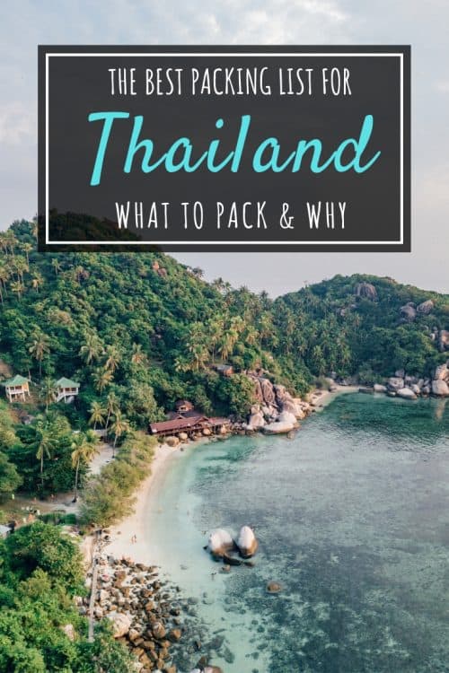 Thailand Packing List - What To Pack For Thailand 51 sri lanka packing list 1 e1551010855479