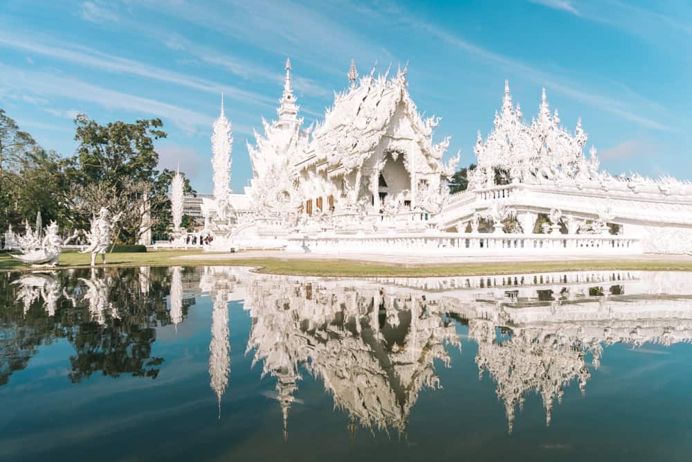 white temple chiang rai, wat rong khun, chiang rai temple, chiang rai white temple, things to do in chiang rai