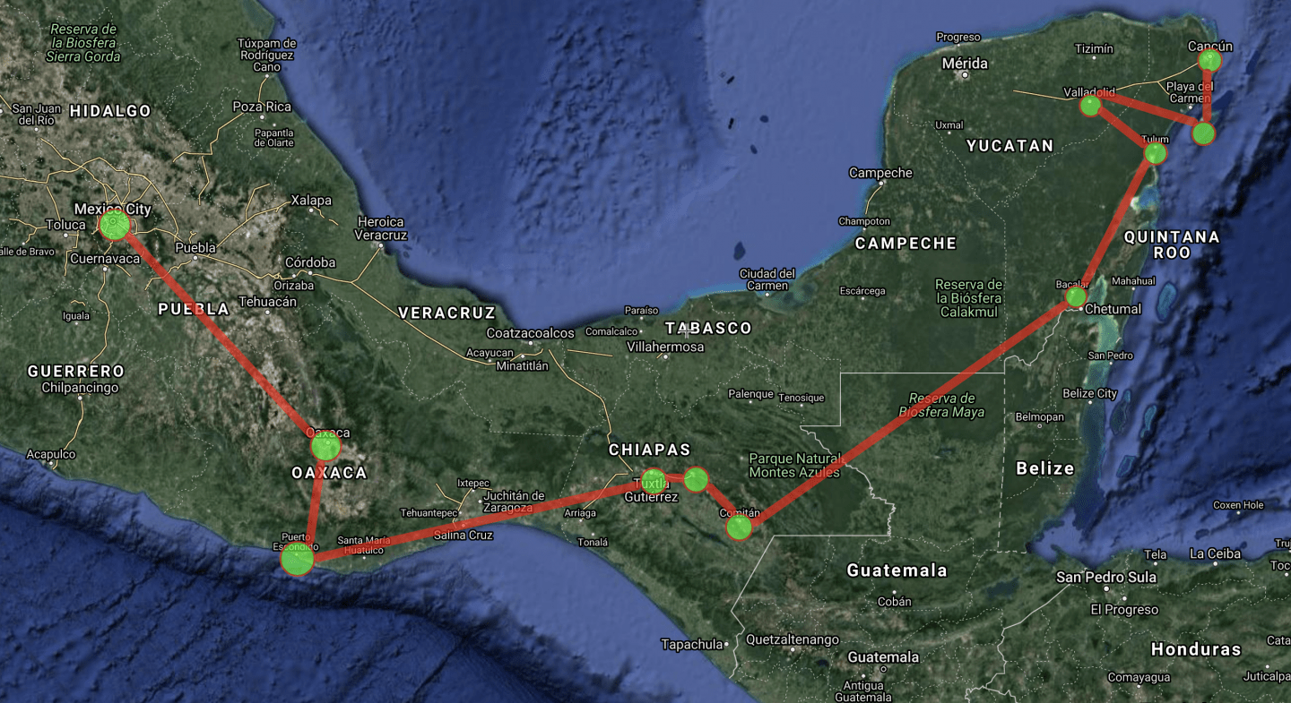 Backpacking Mexico - 4 Week Mexico Itinerary (2025) 3 backpacking mexico
